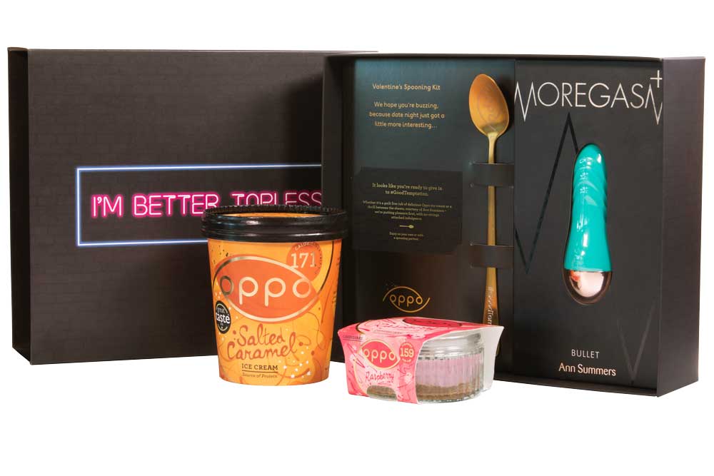 Oppo Ice Cream with Ann Summers