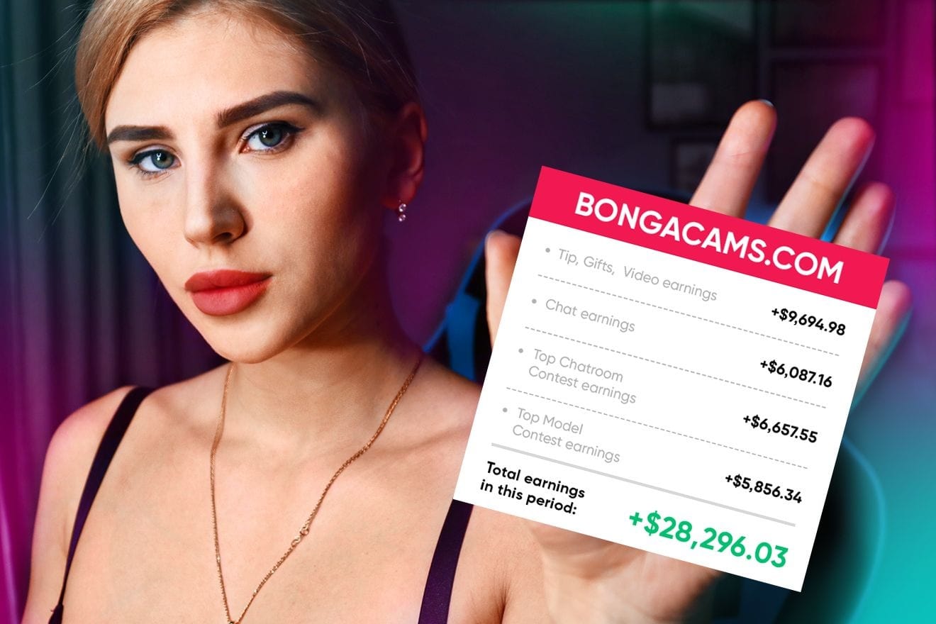 How much do they make on webcam: a girl from Washington shares real figures of her income on Bongacams